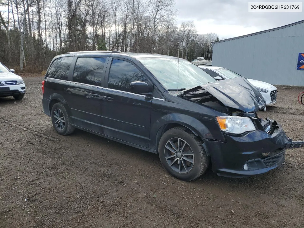 2017 Dodge Grand Caravan Se VIN: 2C4RDGBG6HR631769 Lot: 78612464