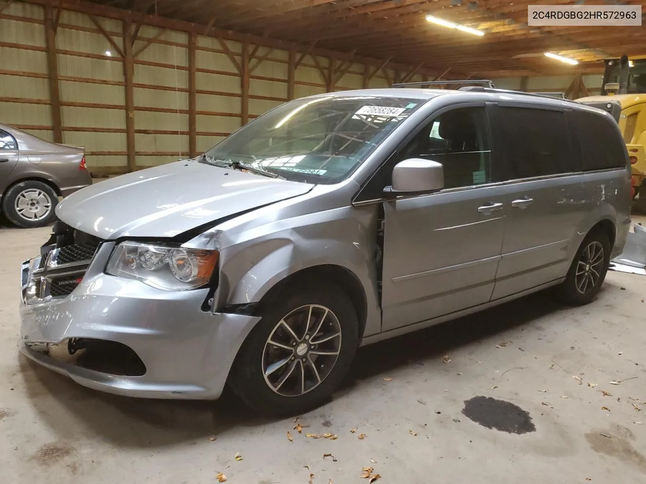 2017 Dodge Grand Caravan Se VIN: 2C4RDGBG2HR572963 Lot: 78658284