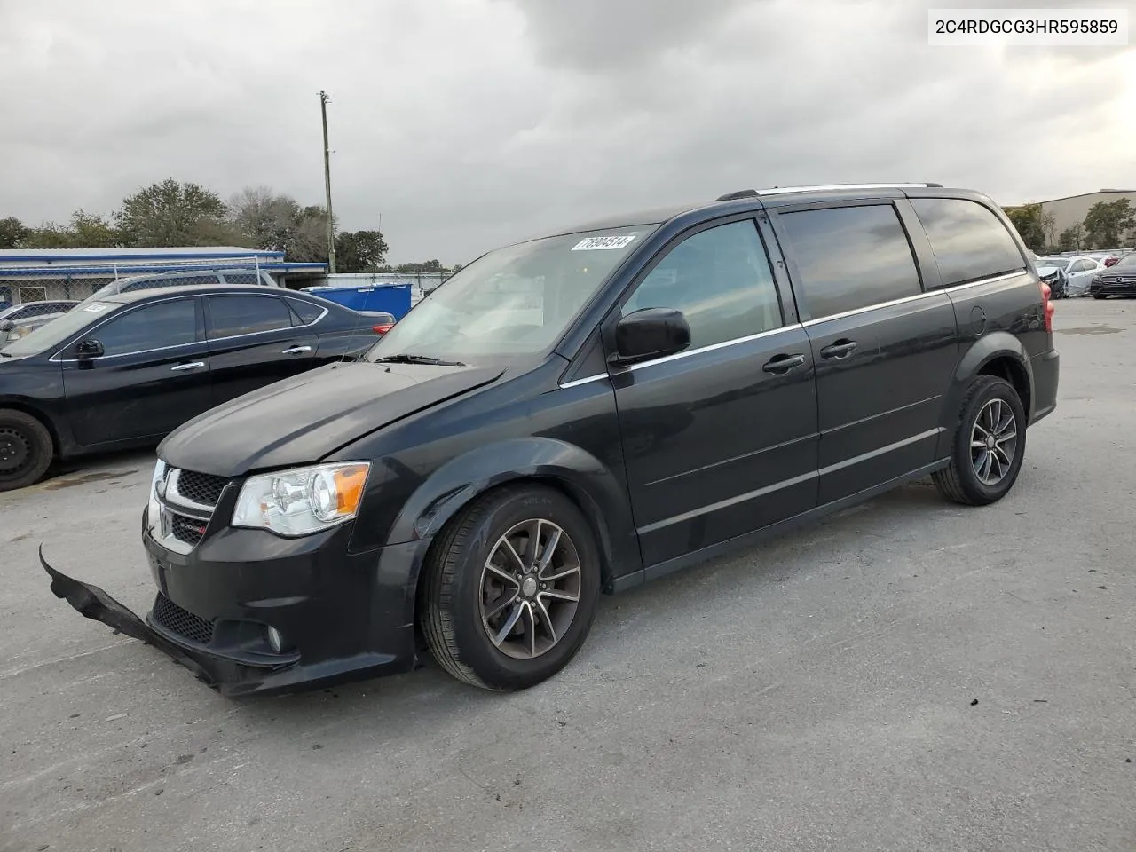 2017 Dodge Grand Caravan Sxt VIN: 2C4RDGCG3HR595859 Lot: 78904514