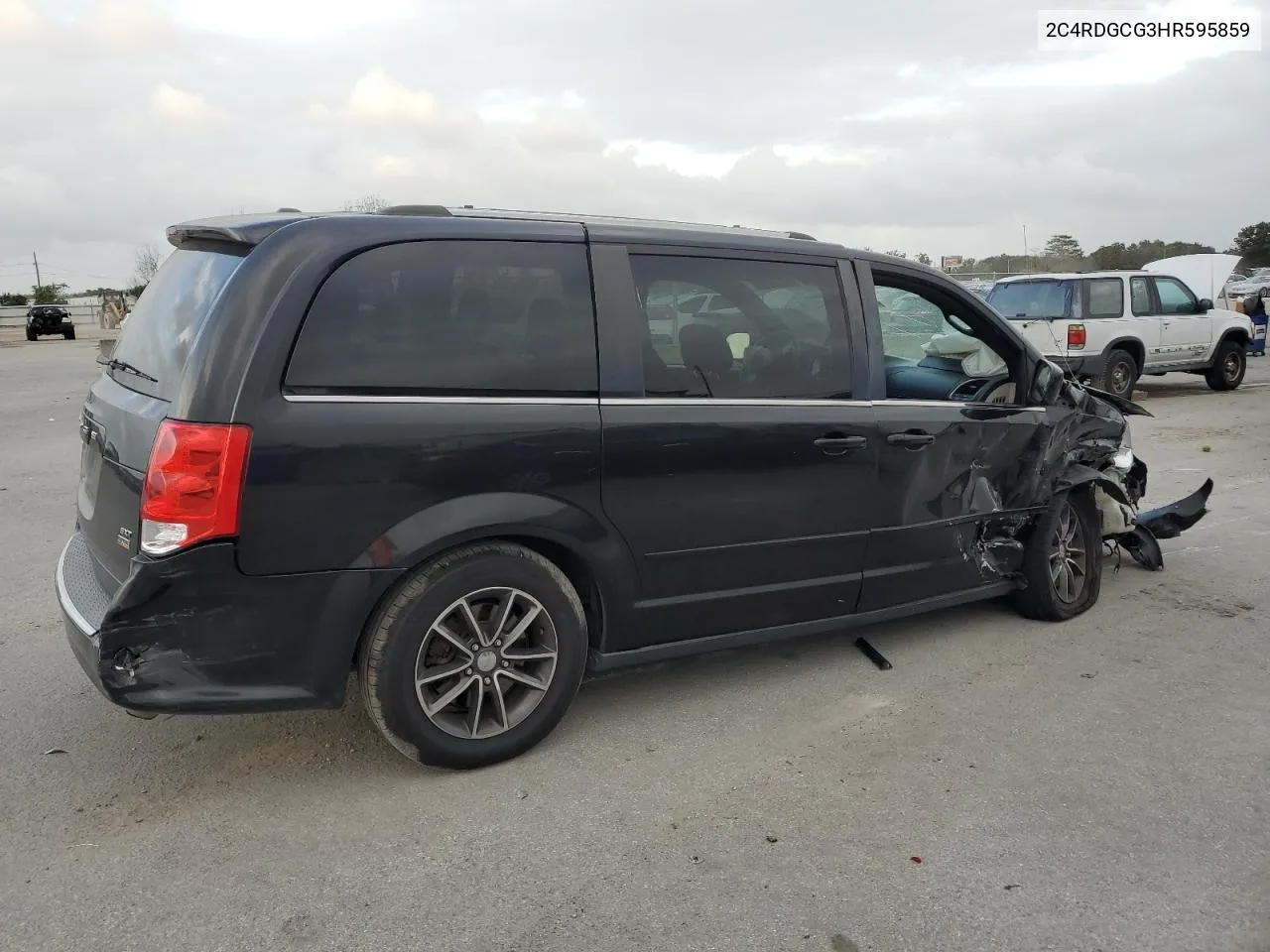 2017 Dodge Grand Caravan Sxt VIN: 2C4RDGCG3HR595859 Lot: 78904514