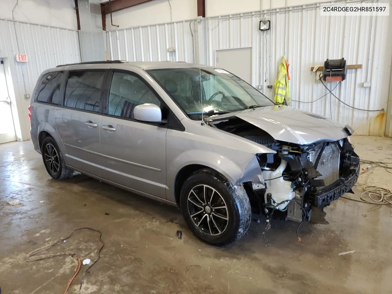 2C4RDGEG2HR851597 2017 Dodge Grand Caravan Gt