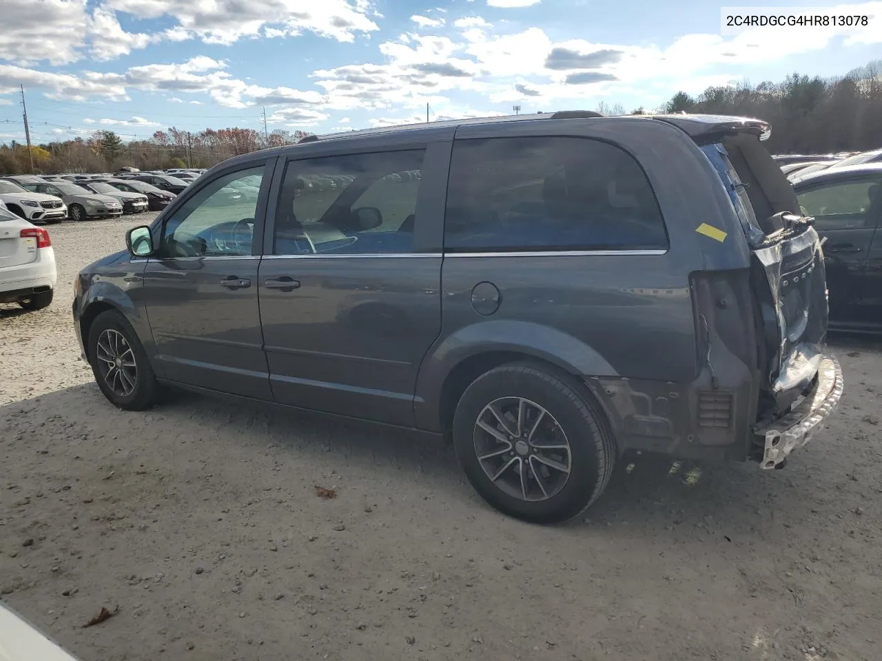 2017 Dodge Grand Caravan Sxt VIN: 2C4RDGCG4HR813078 Lot: 79462364