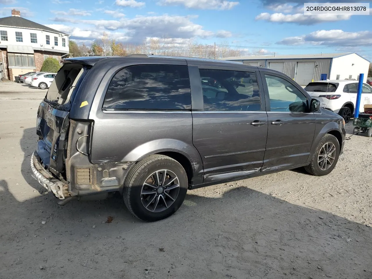 2017 Dodge Grand Caravan Sxt VIN: 2C4RDGCG4HR813078 Lot: 79462364