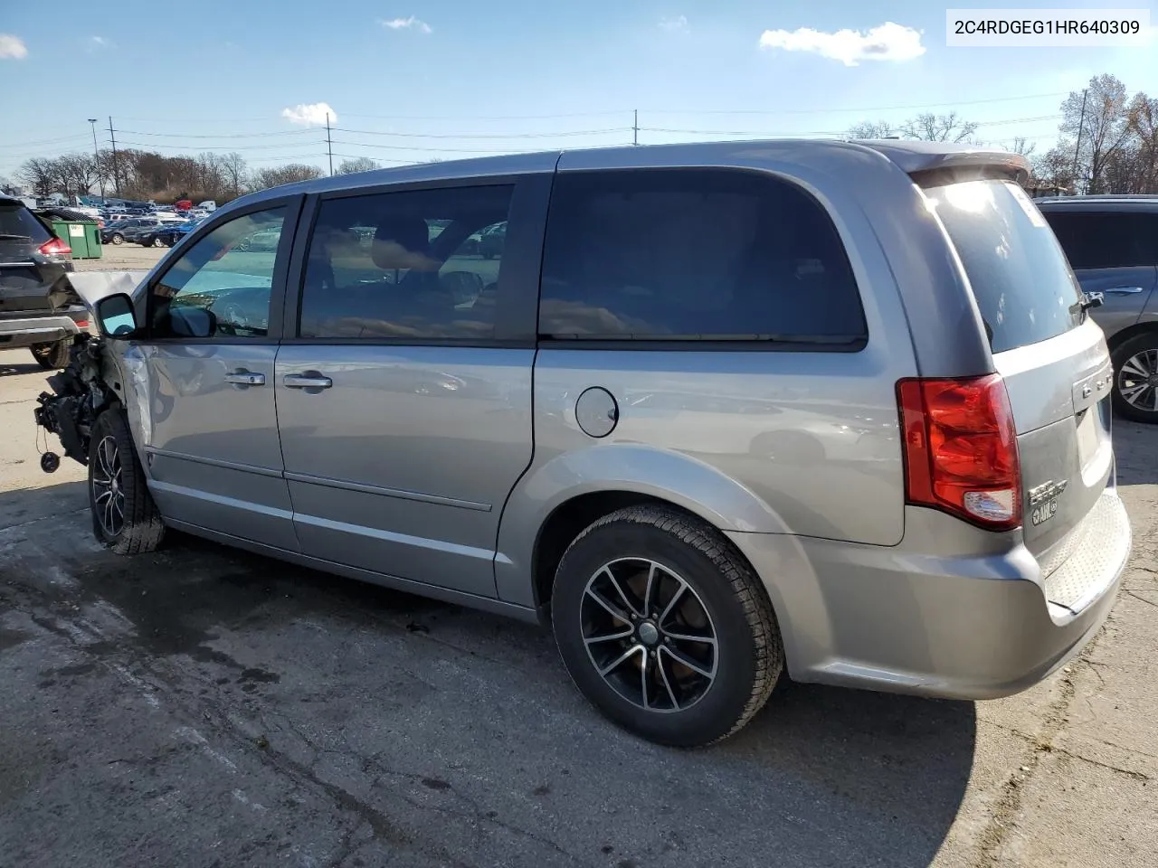 2017 Dodge Grand Caravan Gt VIN: 2C4RDGEG1HR640309 Lot: 79734074