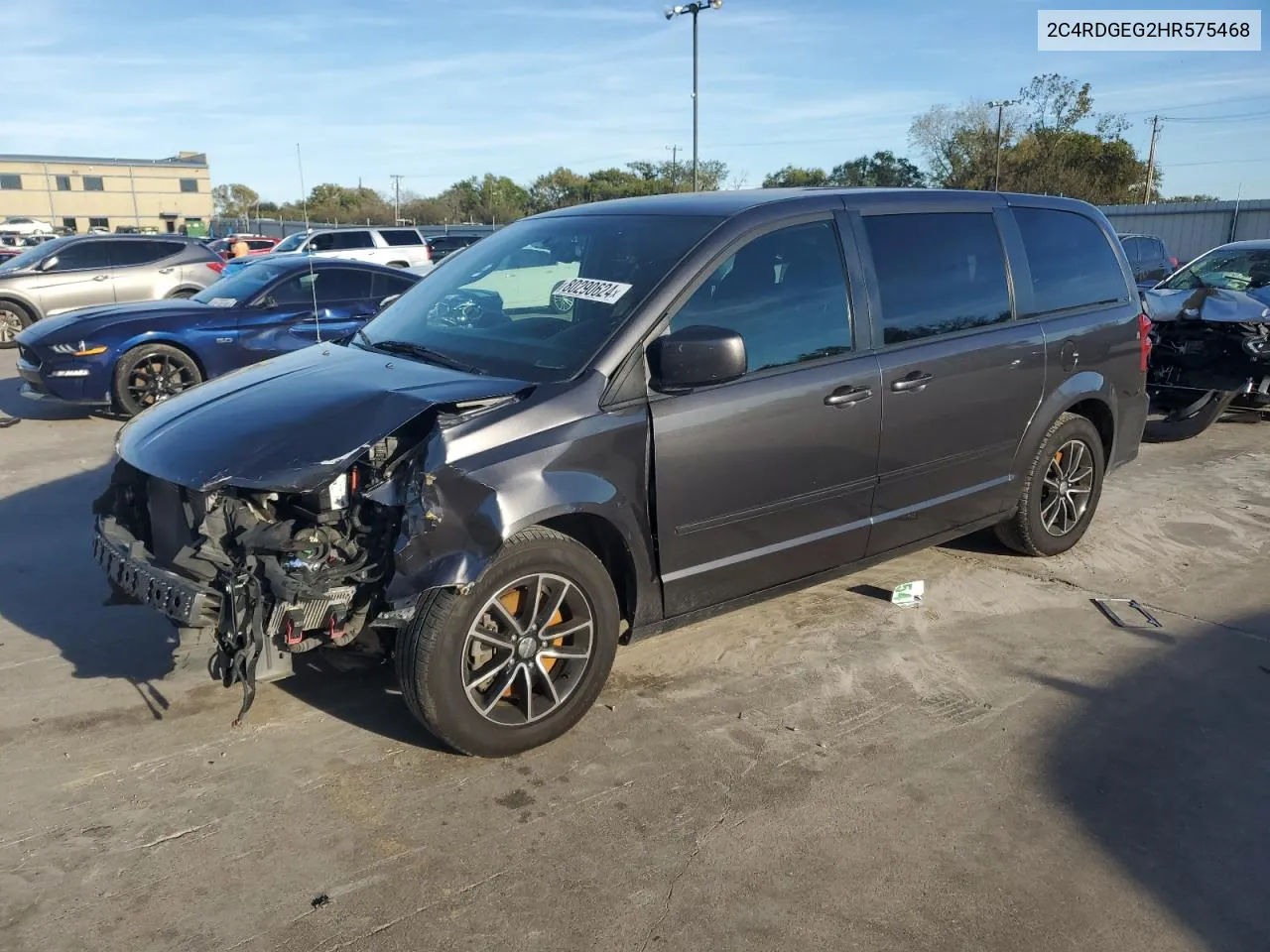 2017 Dodge Grand Caravan Gt VIN: 2C4RDGEG2HR575468 Lot: 80290624