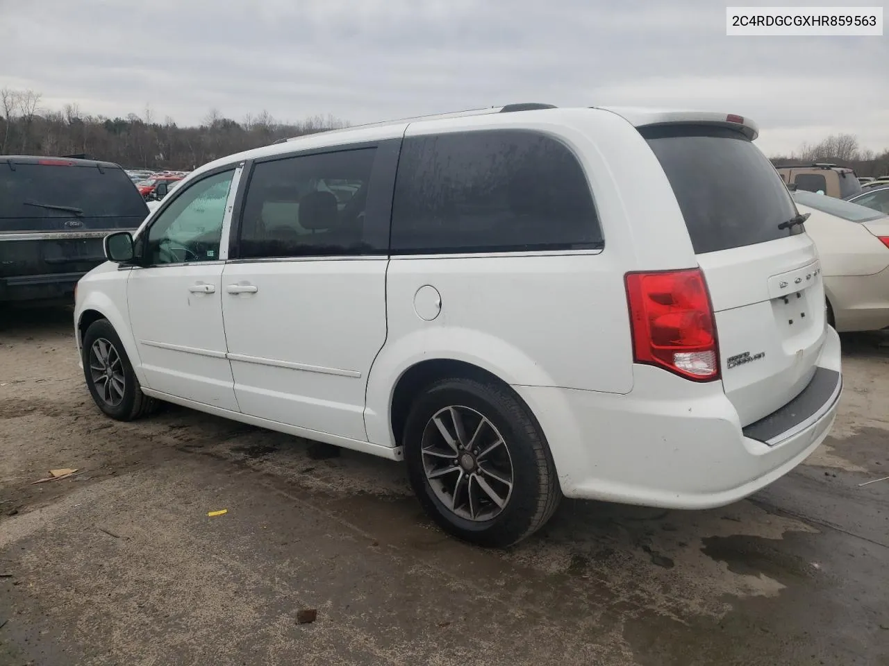 2017 Dodge Grand Caravan Sxt VIN: 2C4RDGCGXHR859563 Lot: 80501694