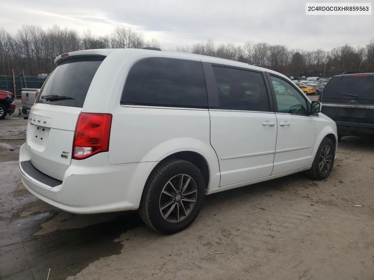 2017 Dodge Grand Caravan Sxt VIN: 2C4RDGCGXHR859563 Lot: 80501694