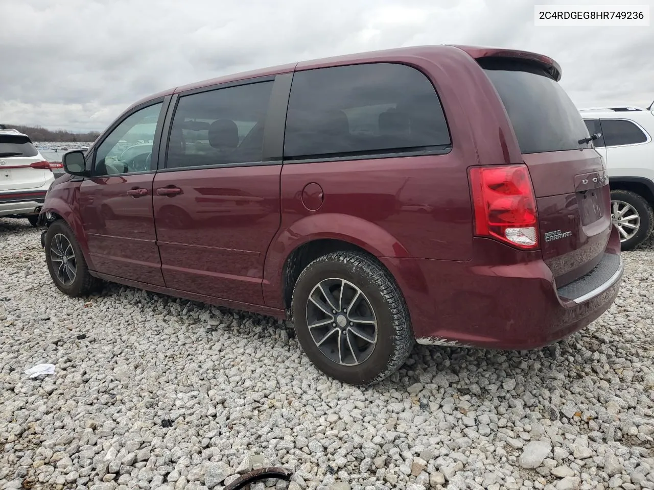 2017 Dodge Grand Caravan Gt VIN: 2C4RDGEG8HR749236 Lot: 80693424