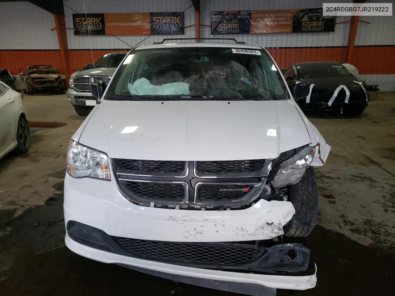 2C4RDGBG7JR219222 2018 Dodge Grand Caravan Se