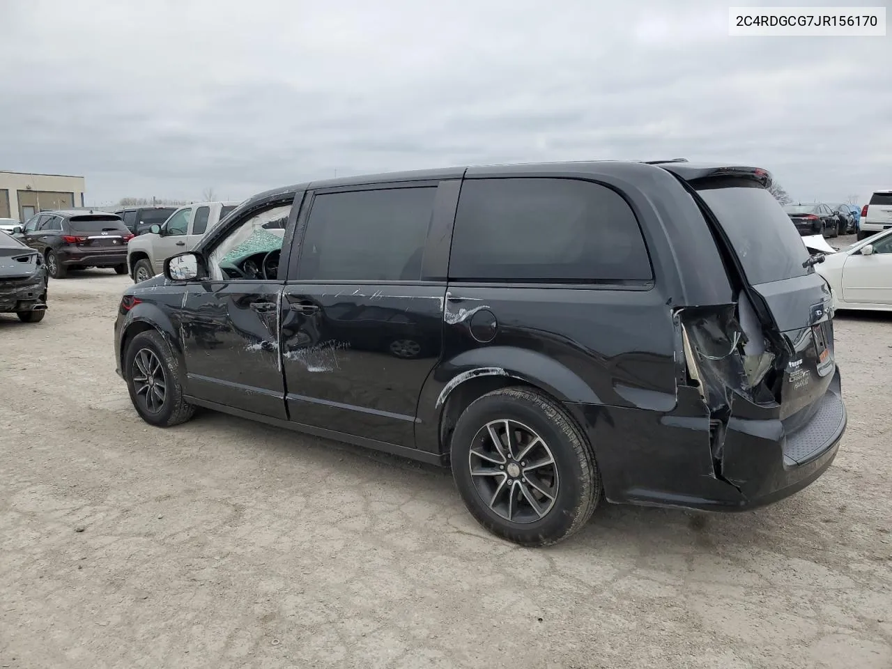 2C4RDGCG7JR156170 2018 Dodge Grand Caravan Sxt