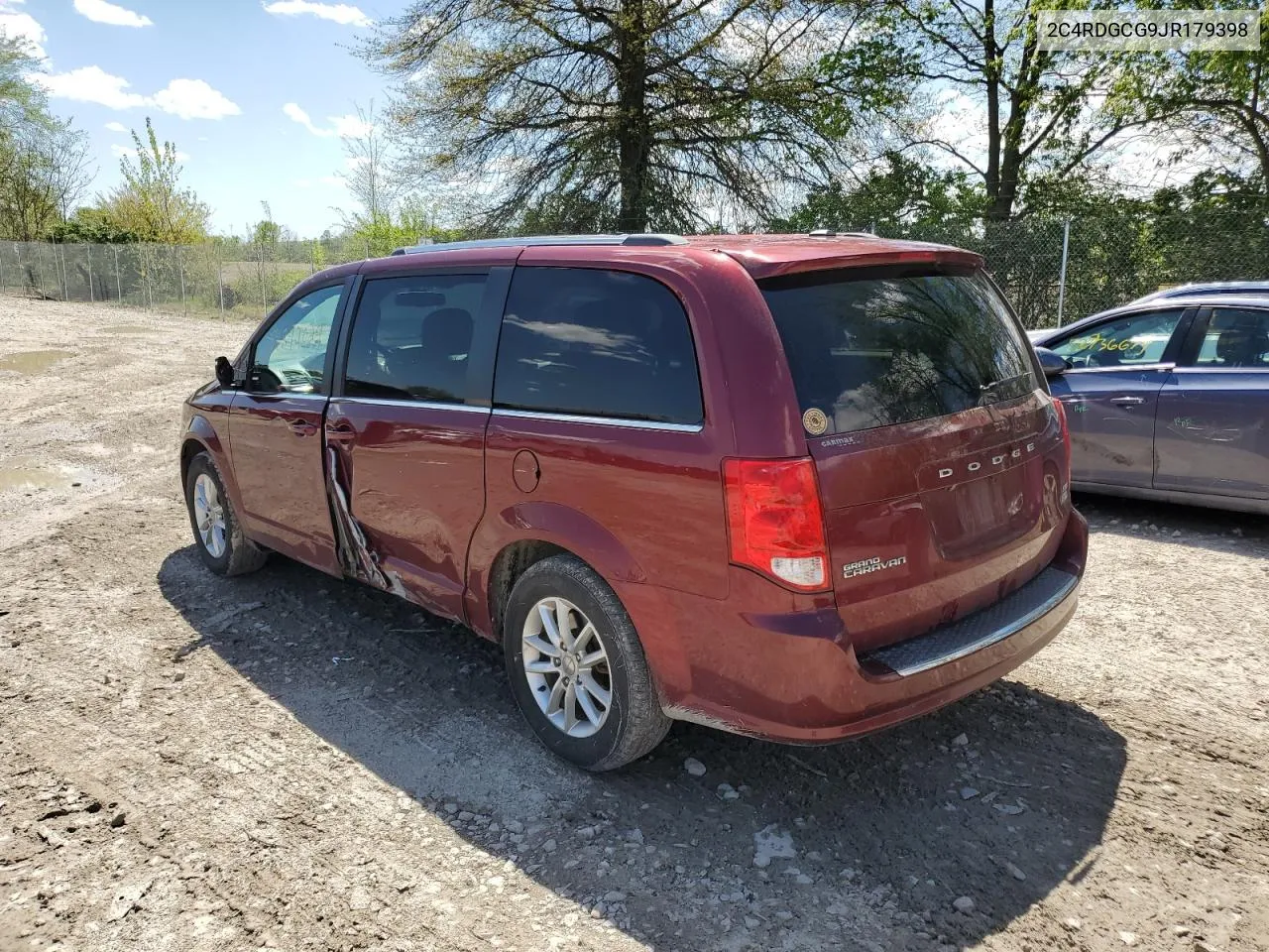 2C4RDGCG9JR179398 2018 Dodge Grand Caravan Sxt