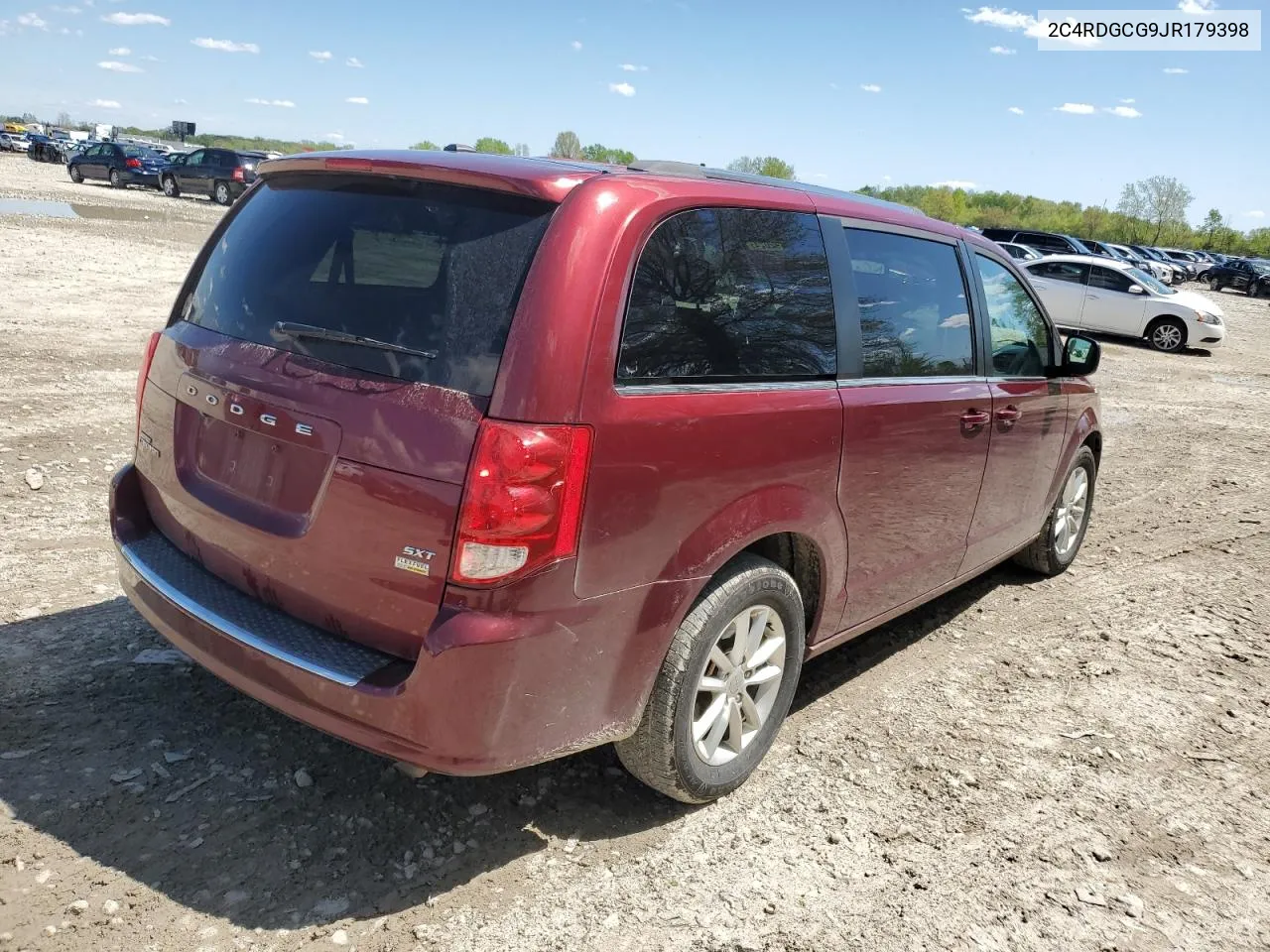 2018 Dodge Grand Caravan Sxt VIN: 2C4RDGCG9JR179398 Lot: 51892024