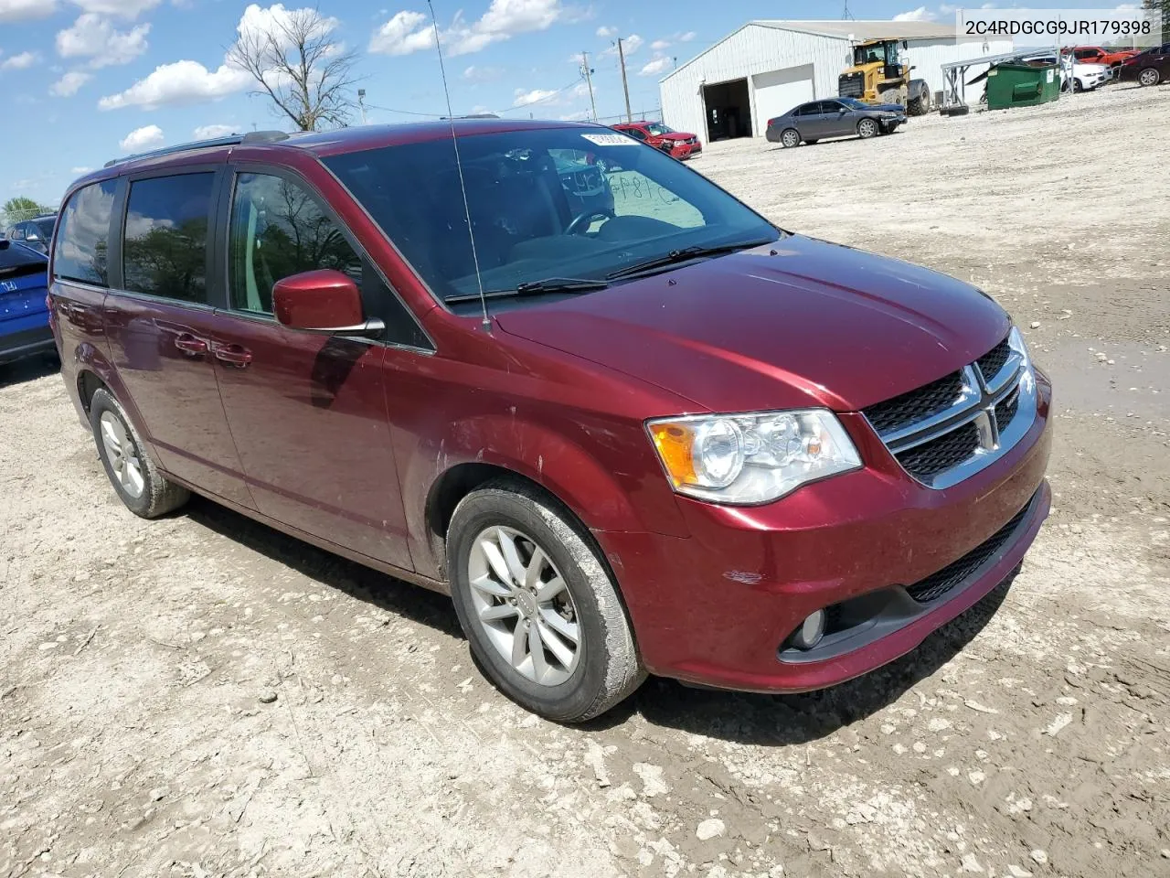 2018 Dodge Grand Caravan Sxt VIN: 2C4RDGCG9JR179398 Lot: 51892024