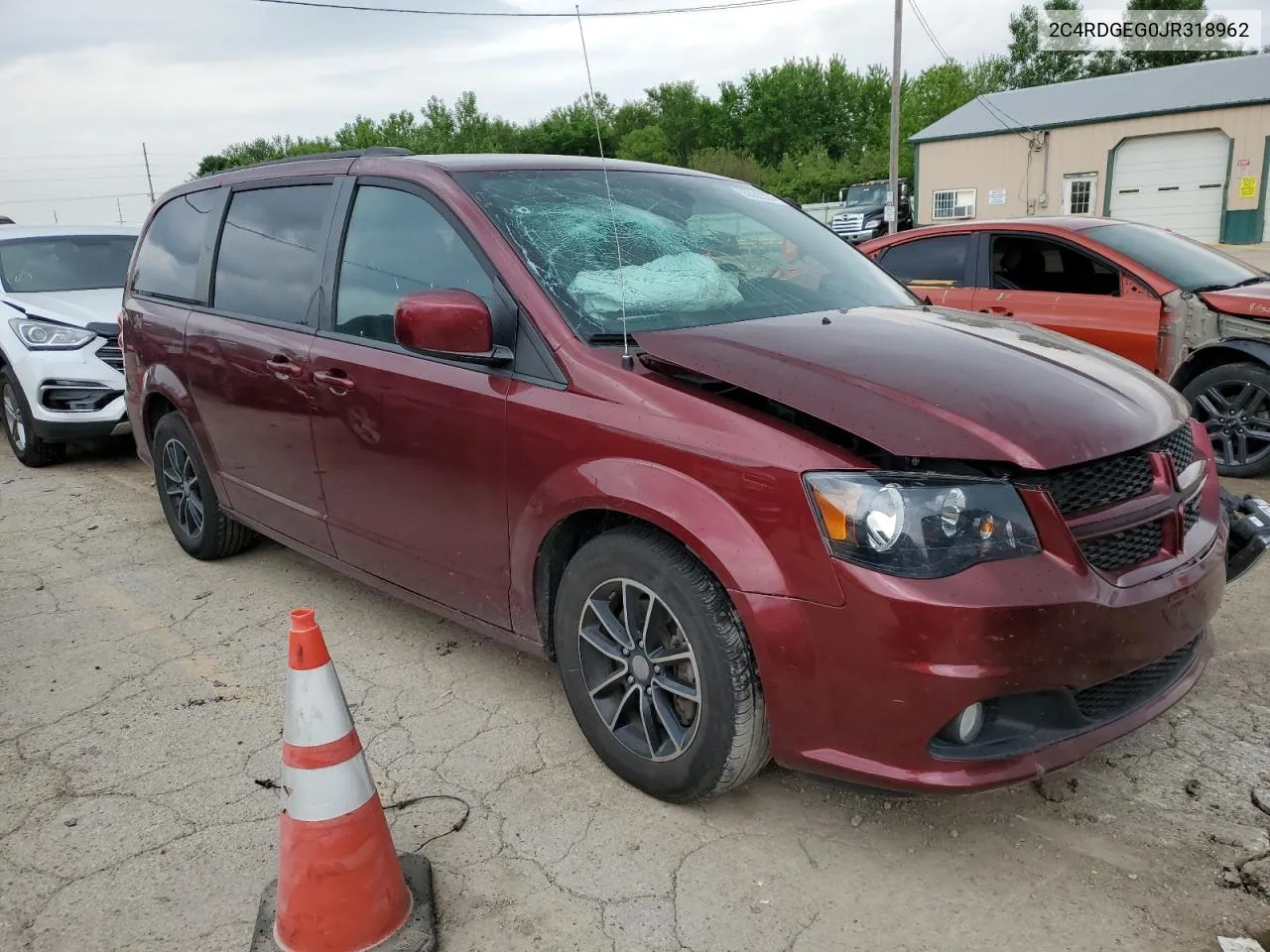 2C4RDGEG0JR318962 2018 Dodge Grand Caravan Gt