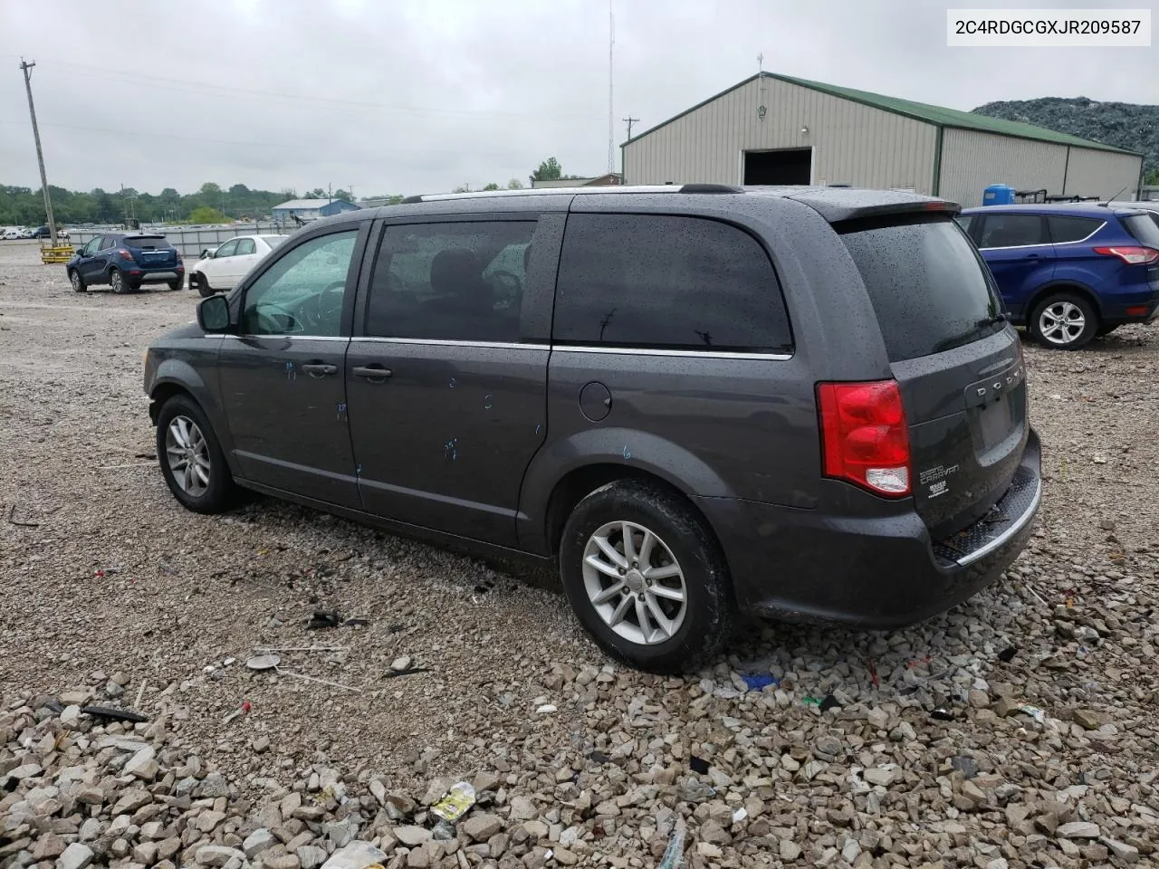 2C4RDGCGXJR209587 2018 Dodge Grand Caravan Sxt