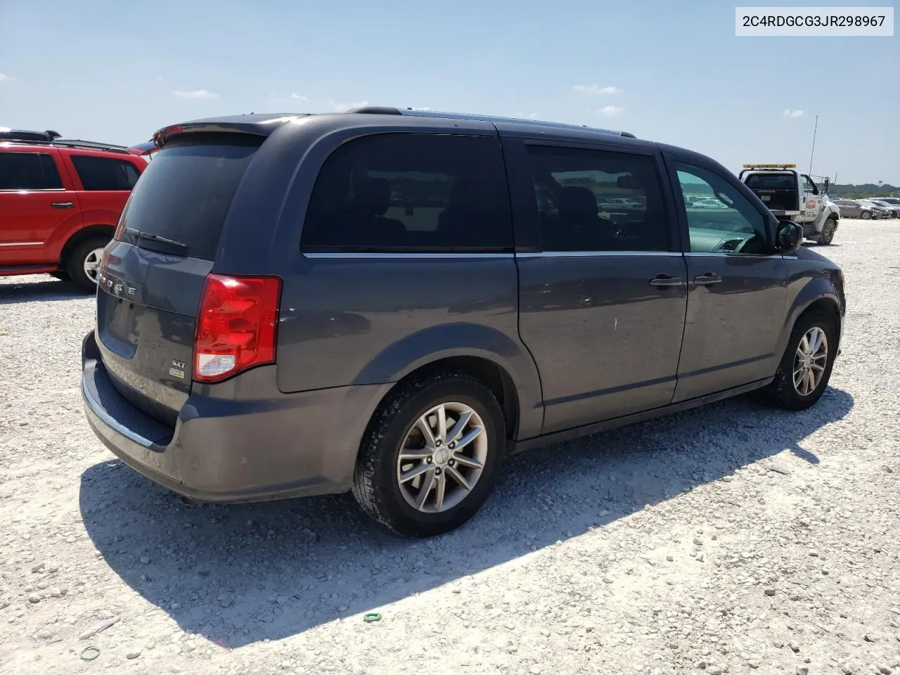 2C4RDGCG3JR298967 2018 Dodge Grand Caravan Sxt