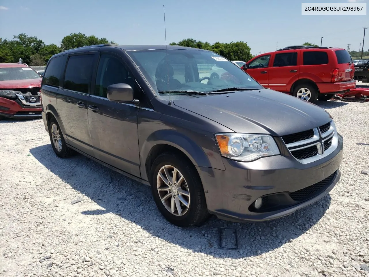 2C4RDGCG3JR298967 2018 Dodge Grand Caravan Sxt