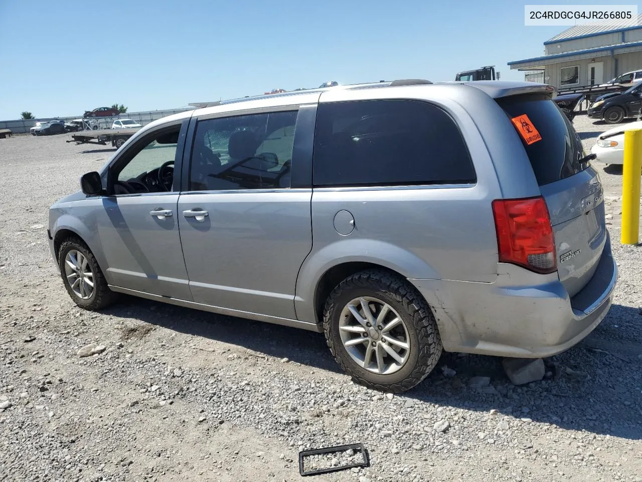 2018 Dodge Grand Caravan Sxt VIN: 2C4RDGCG4JR266805 Lot: 58716624