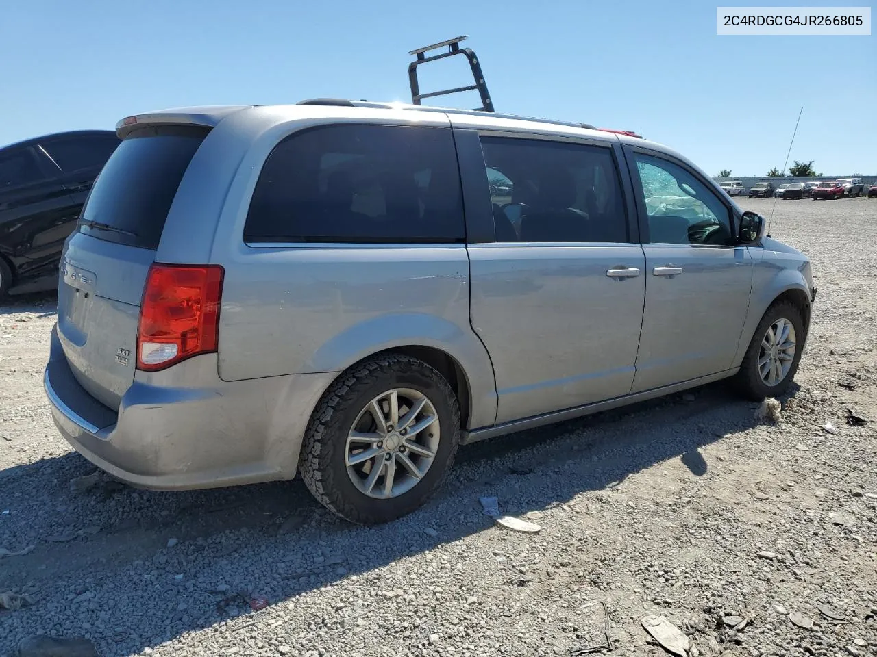 2018 Dodge Grand Caravan Sxt VIN: 2C4RDGCG4JR266805 Lot: 58716624