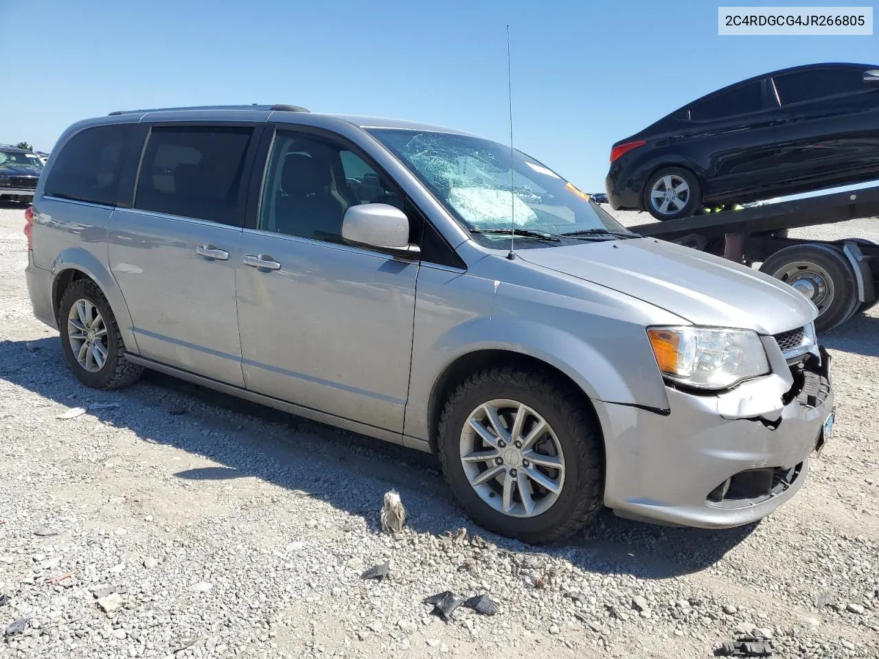 2018 Dodge Grand Caravan Sxt VIN: 2C4RDGCG4JR266805 Lot: 58716624