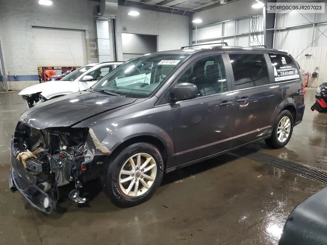 2018 Dodge Grand Caravan Sxt VIN: 2C4RDGCG9JR207023 Lot: 60747484