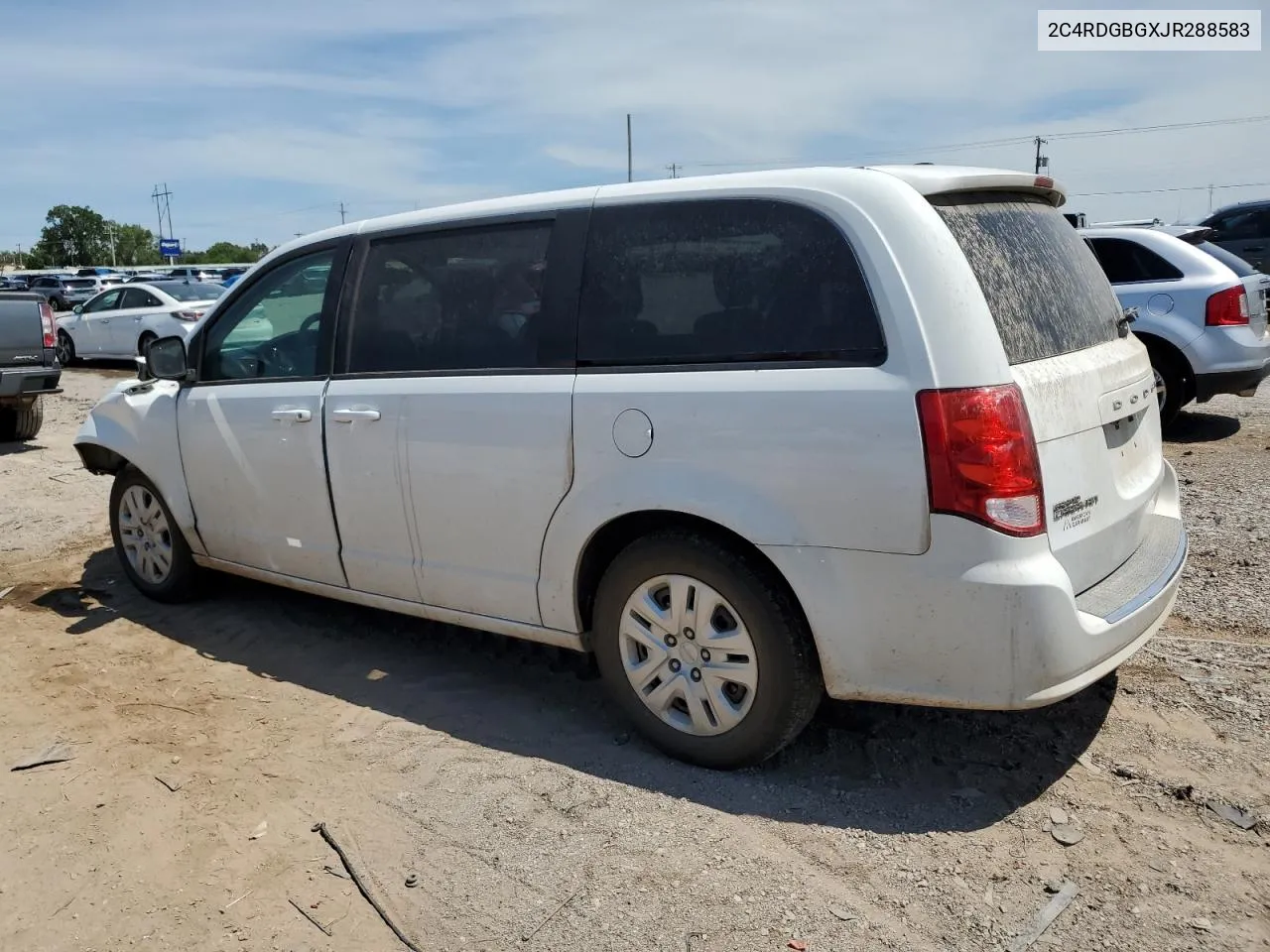 2018 Dodge Grand Caravan Se VIN: 2C4RDGBGXJR288583 Lot: 60915294