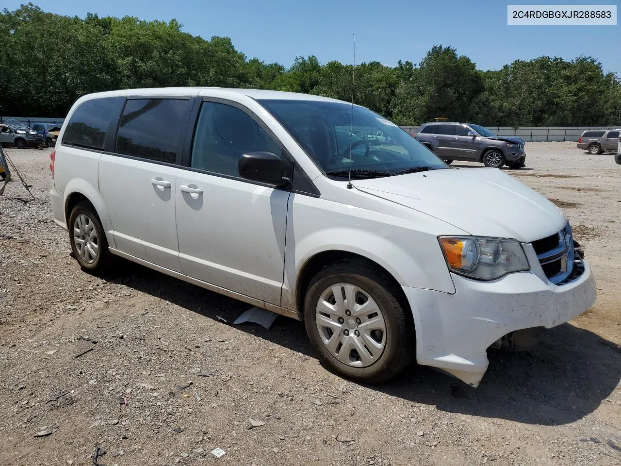 2018 Dodge Grand Caravan Se VIN: 2C4RDGBGXJR288583 Lot: 60915294