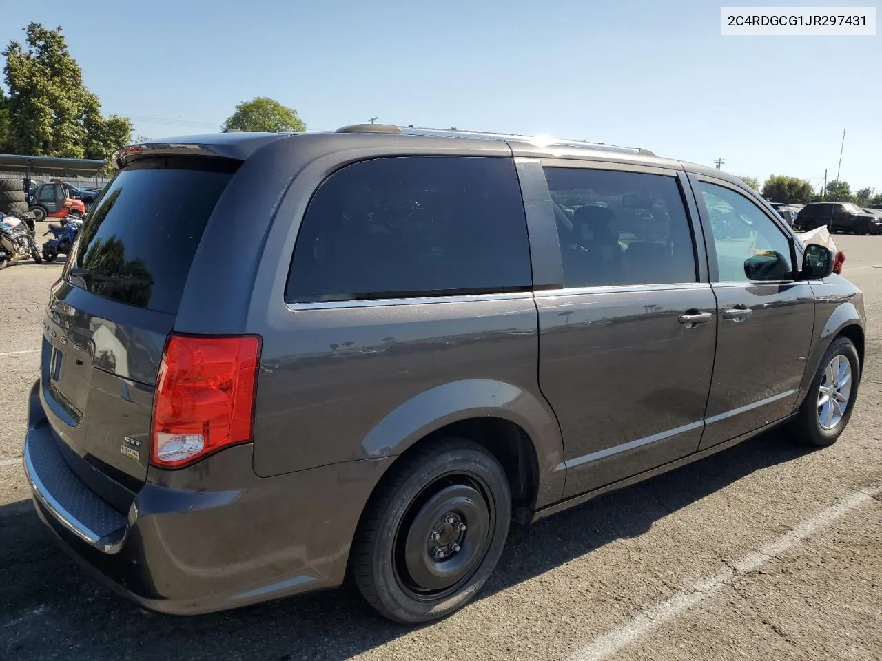 2018 Dodge Grand Caravan Sxt VIN: 2C4RDGCG1JR297431 Lot: 60940634