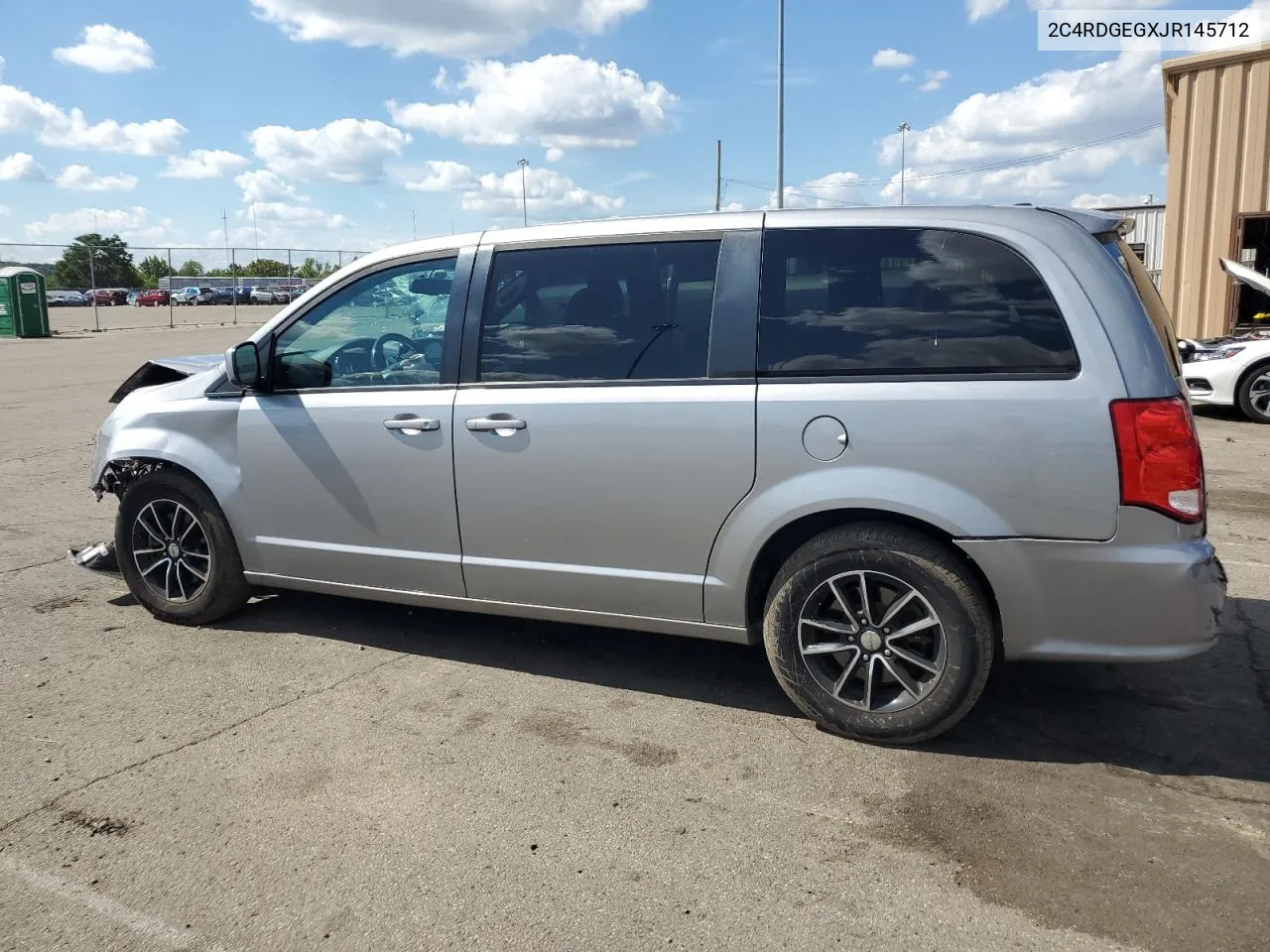 2018 Dodge Grand Caravan Gt VIN: 2C4RDGEGXJR145712 Lot: 61161874