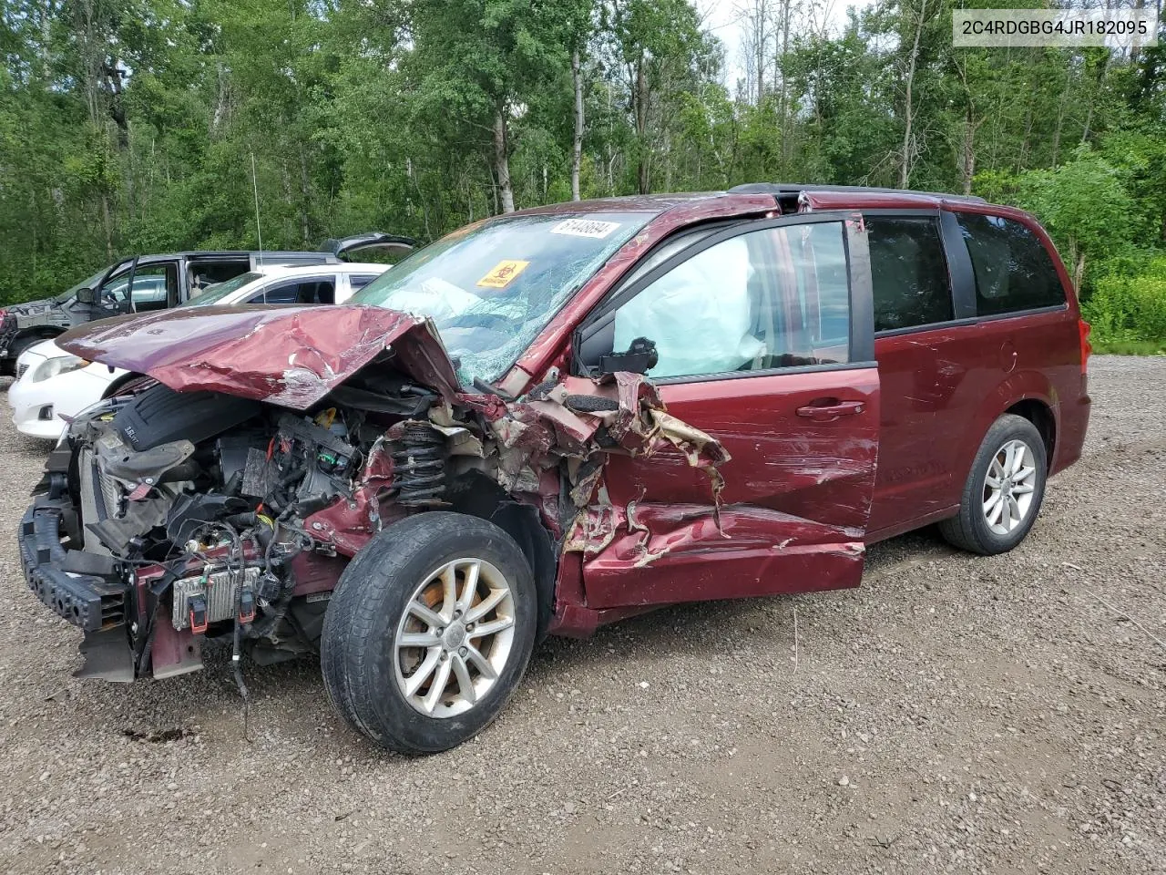 2C4RDGBG4JR182095 2018 Dodge Grand Caravan Se