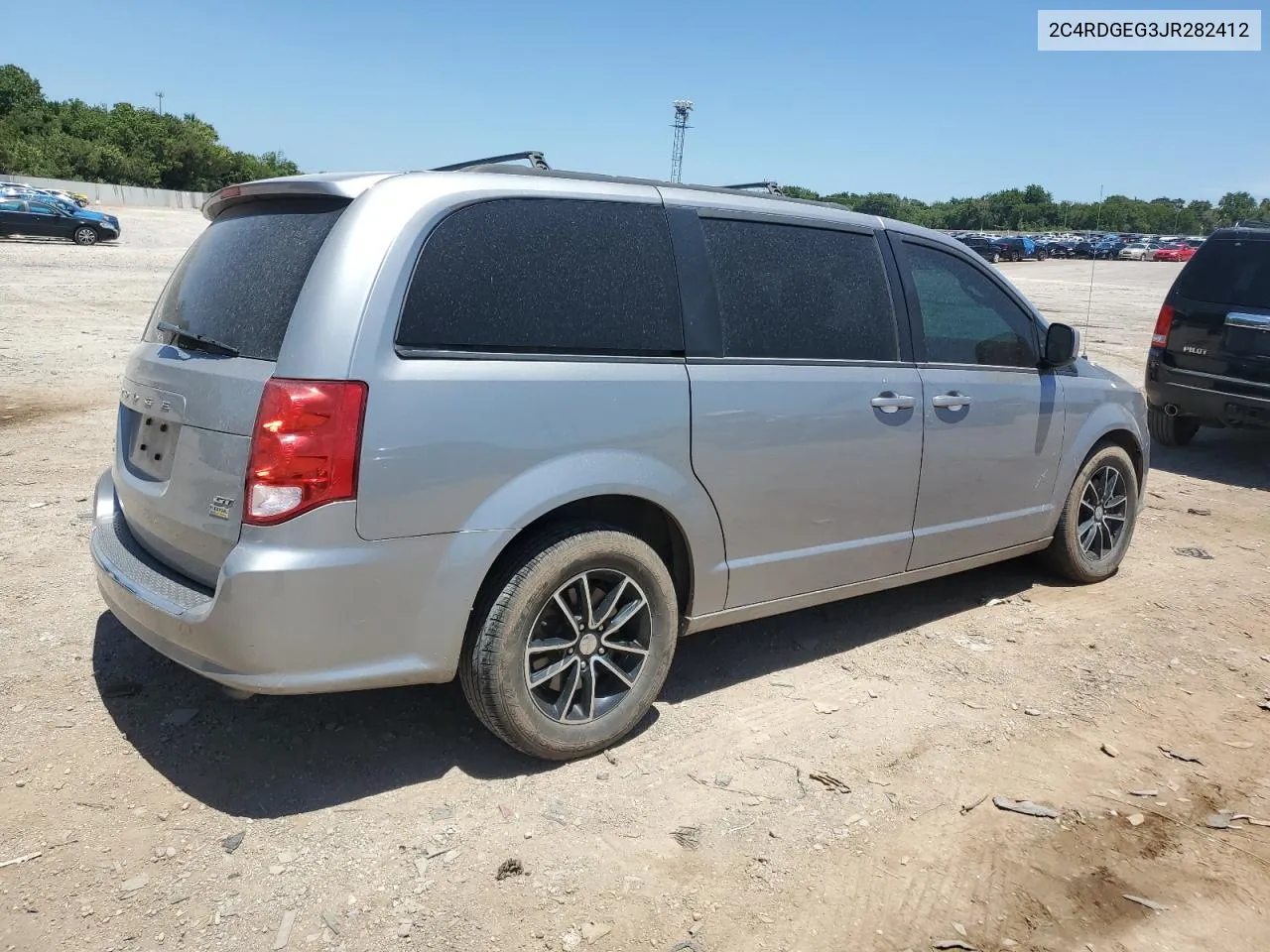 2018 Dodge Grand Caravan Gt VIN: 2C4RDGEG3JR282412 Lot: 61473164