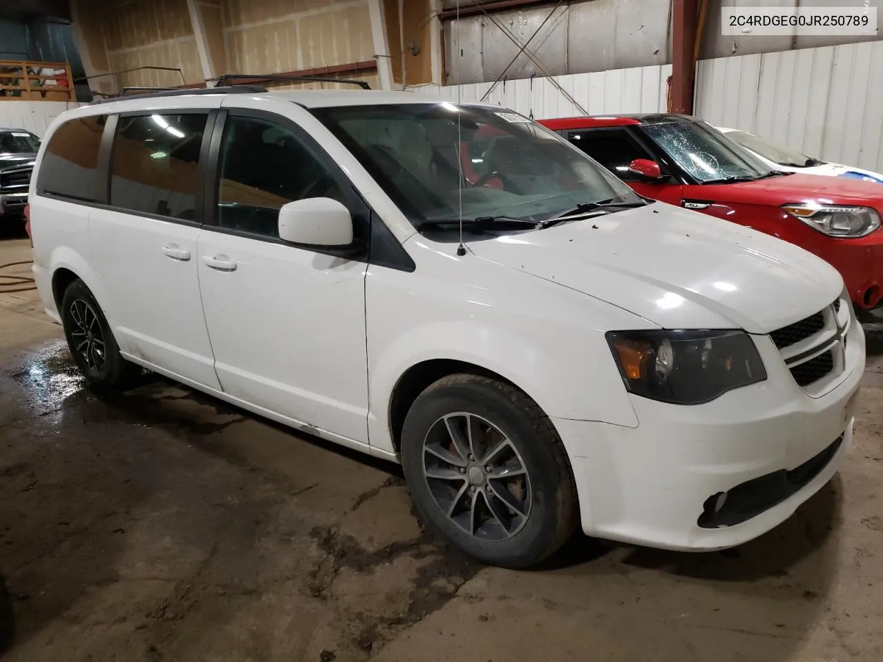 2C4RDGEG0JR250789 2018 Dodge Grand Caravan Gt