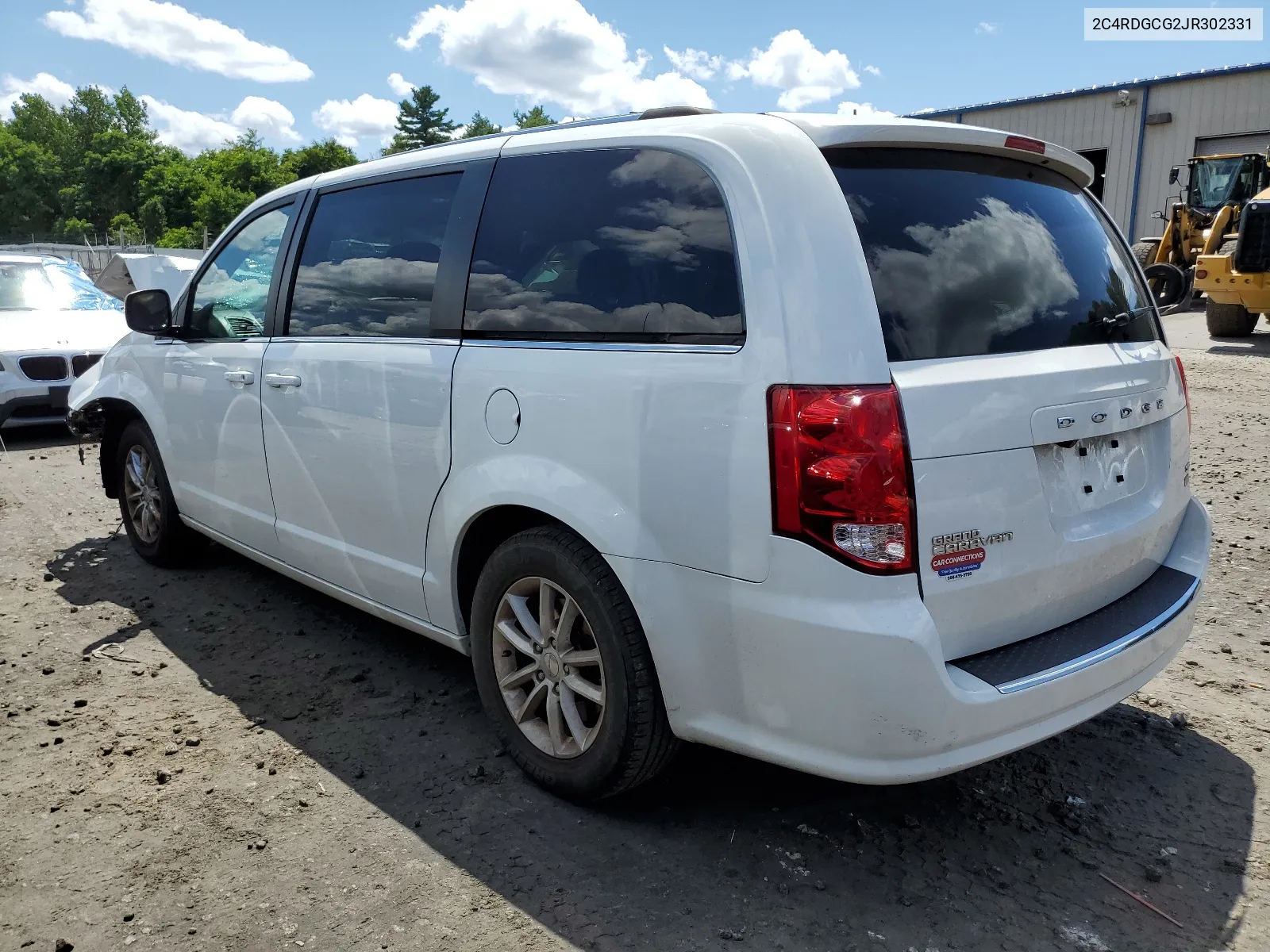 2018 Dodge Grand Caravan Sxt VIN: 2C4RDGCG2JR302331 Lot: 61929613