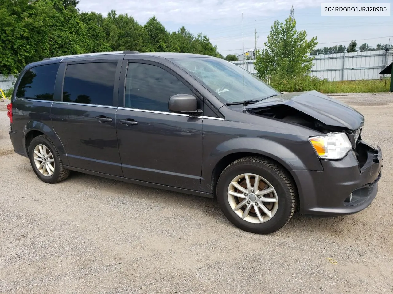 2018 Dodge Grand Caravan Se VIN: 2C4RDGBG1JR328985 Lot: 62745814