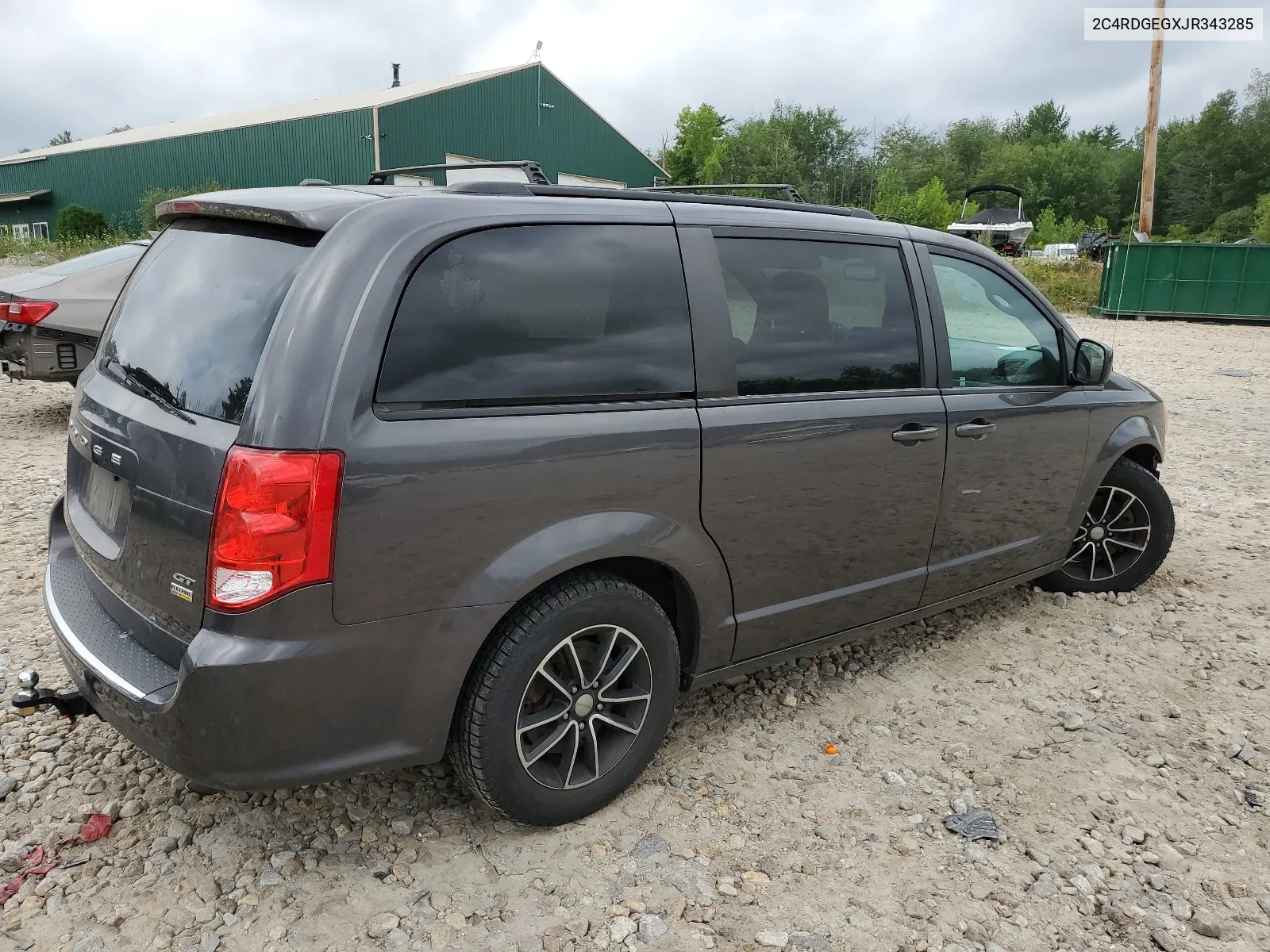 2018 Dodge Grand Caravan Gt VIN: 2C4RDGEGXJR343285 Lot: 64645904