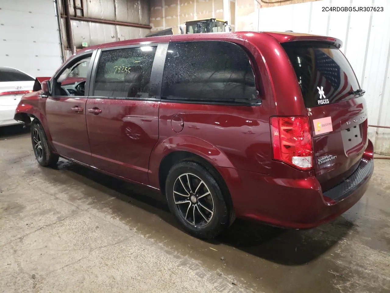 2018 Dodge Grand Caravan Se VIN: 2C4RDGBG5JR307623 Lot: 64671384