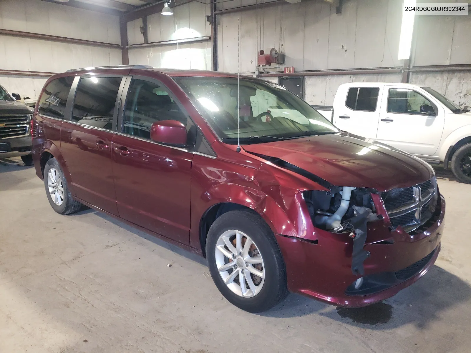 2C4RDGCG0JR302344 2018 Dodge Grand Caravan Sxt