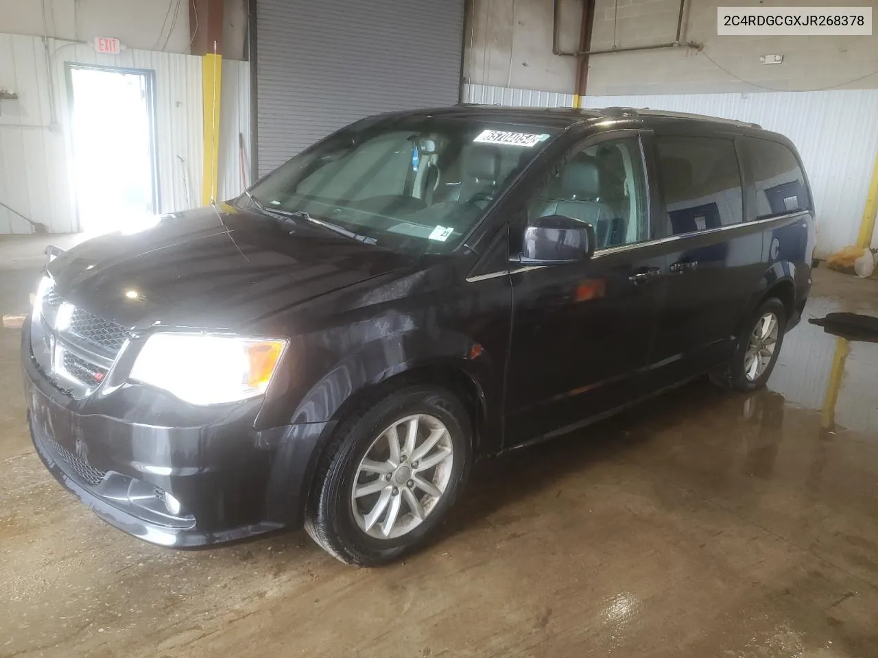 2C4RDGCGXJR268378 2018 Dodge Grand Caravan Sxt