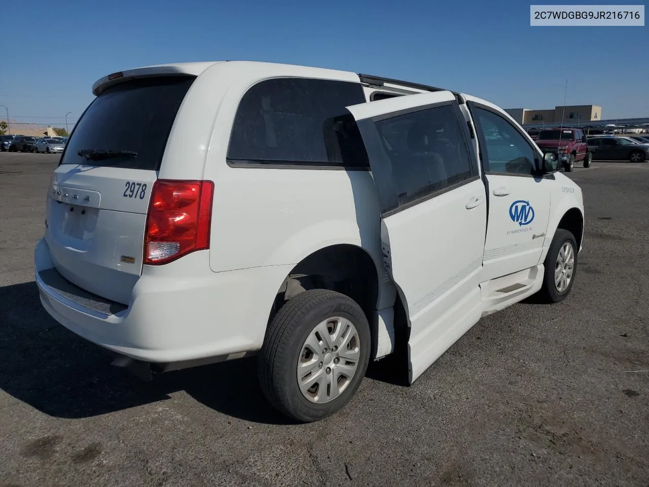 2C7WDGBG9JR216716 2018 Dodge Grand Caravan Se