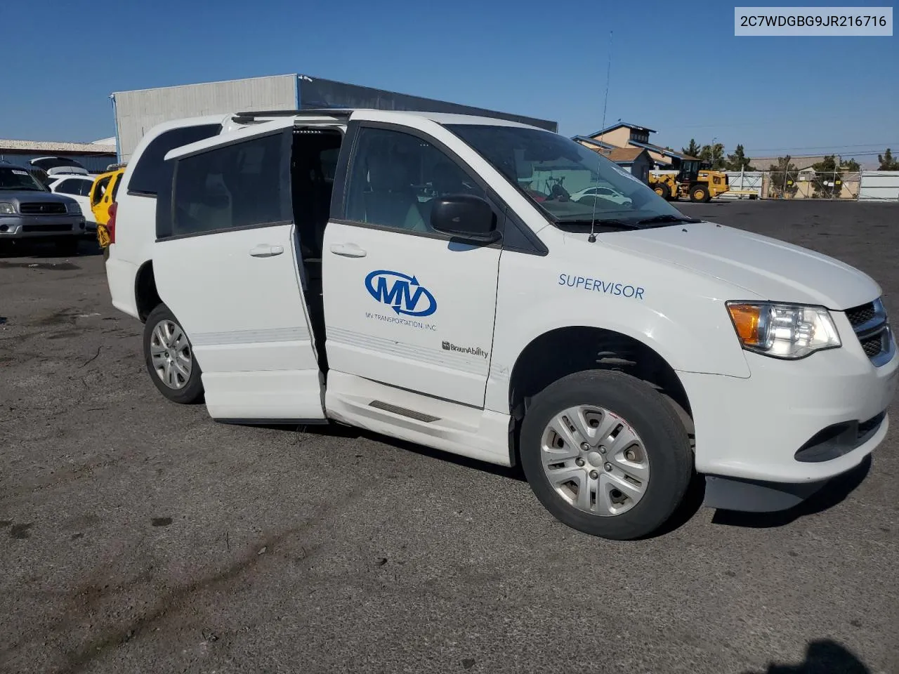 2C7WDGBG9JR216716 2018 Dodge Grand Caravan Se