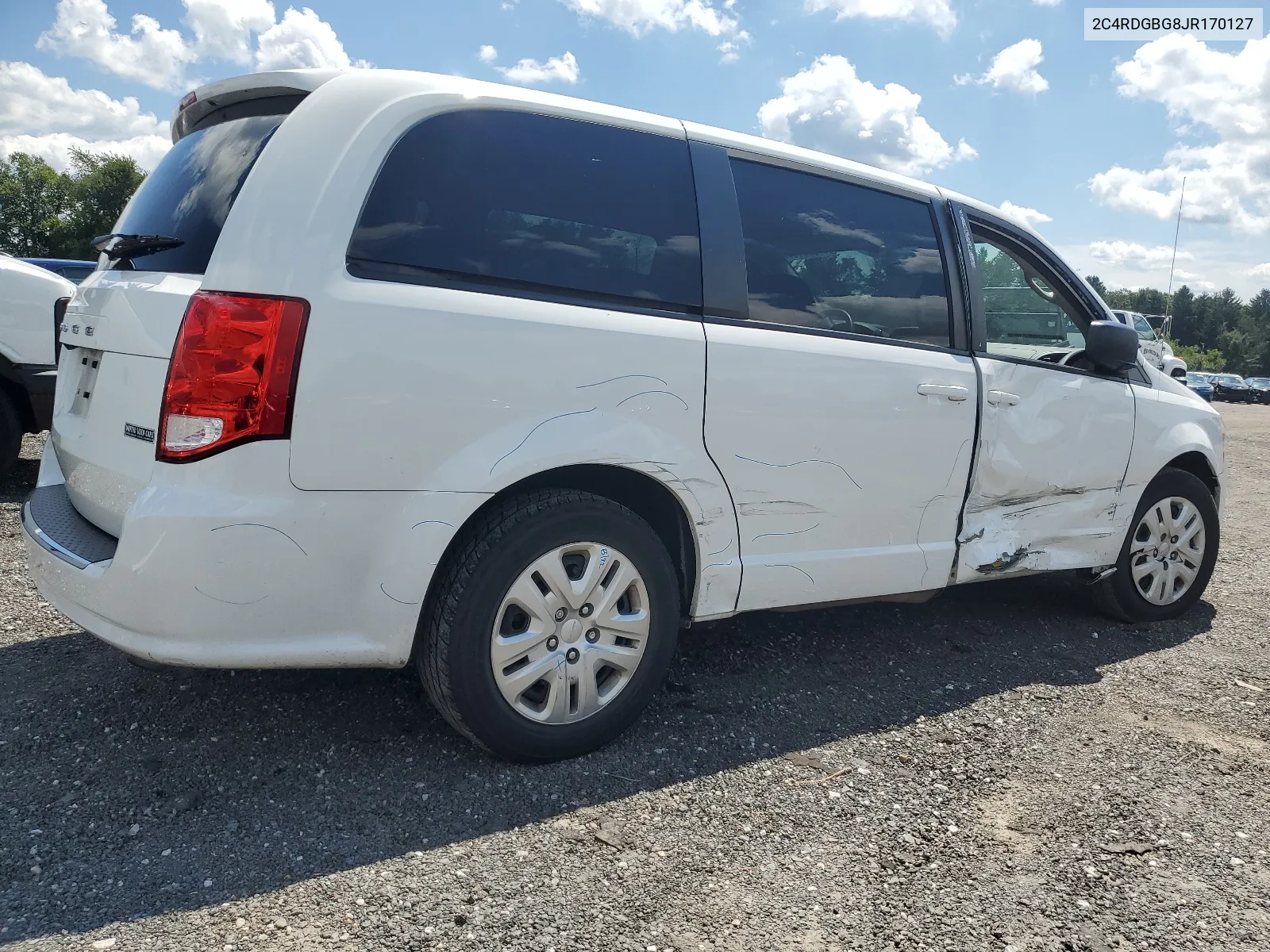 2018 Dodge Grand Caravan Se VIN: 2C4RDGBG8JR170127 Lot: 67098114