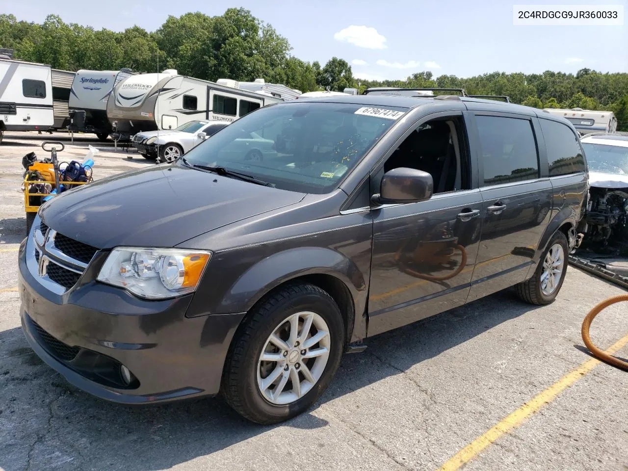 2C4RDGCG9JR360033 2018 Dodge Grand Caravan Sxt