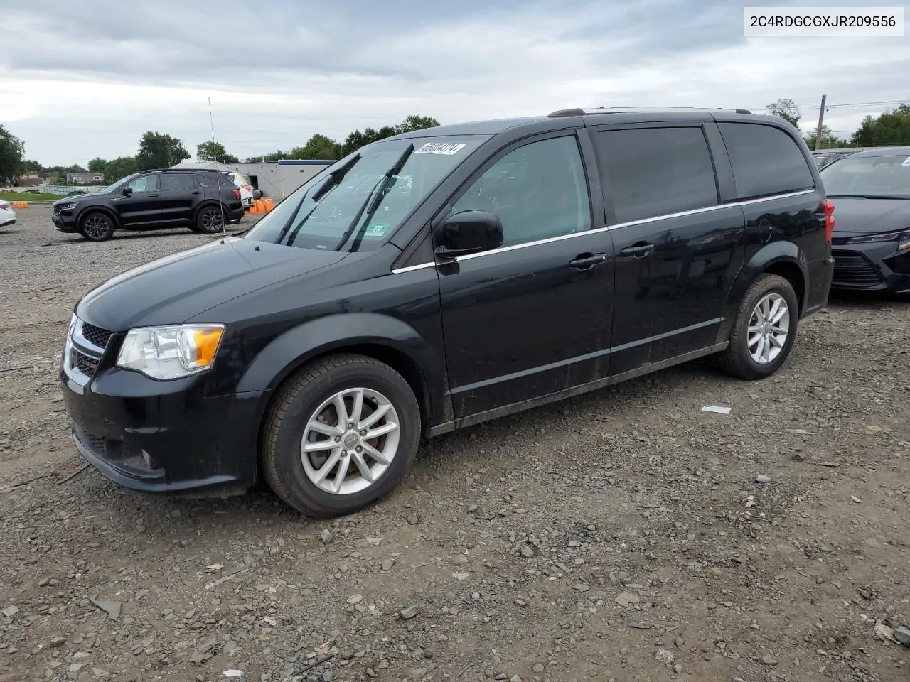 2018 Dodge Grand Caravan Sxt VIN: 2C4RDGCGXJR209556 Lot: 68004374