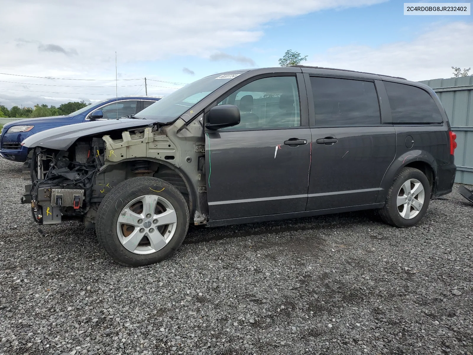 2018 Dodge Grand Caravan Se VIN: 2C4RDGBG8JR232402 Lot: 68307754