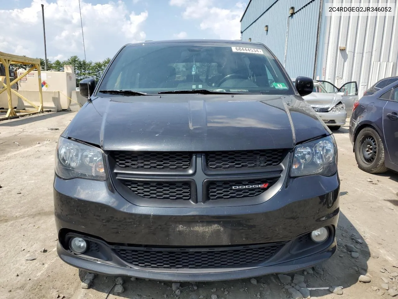 2018 Dodge Grand Caravan Gt VIN: 2C4RDGEG2JR346052 Lot: 68444534