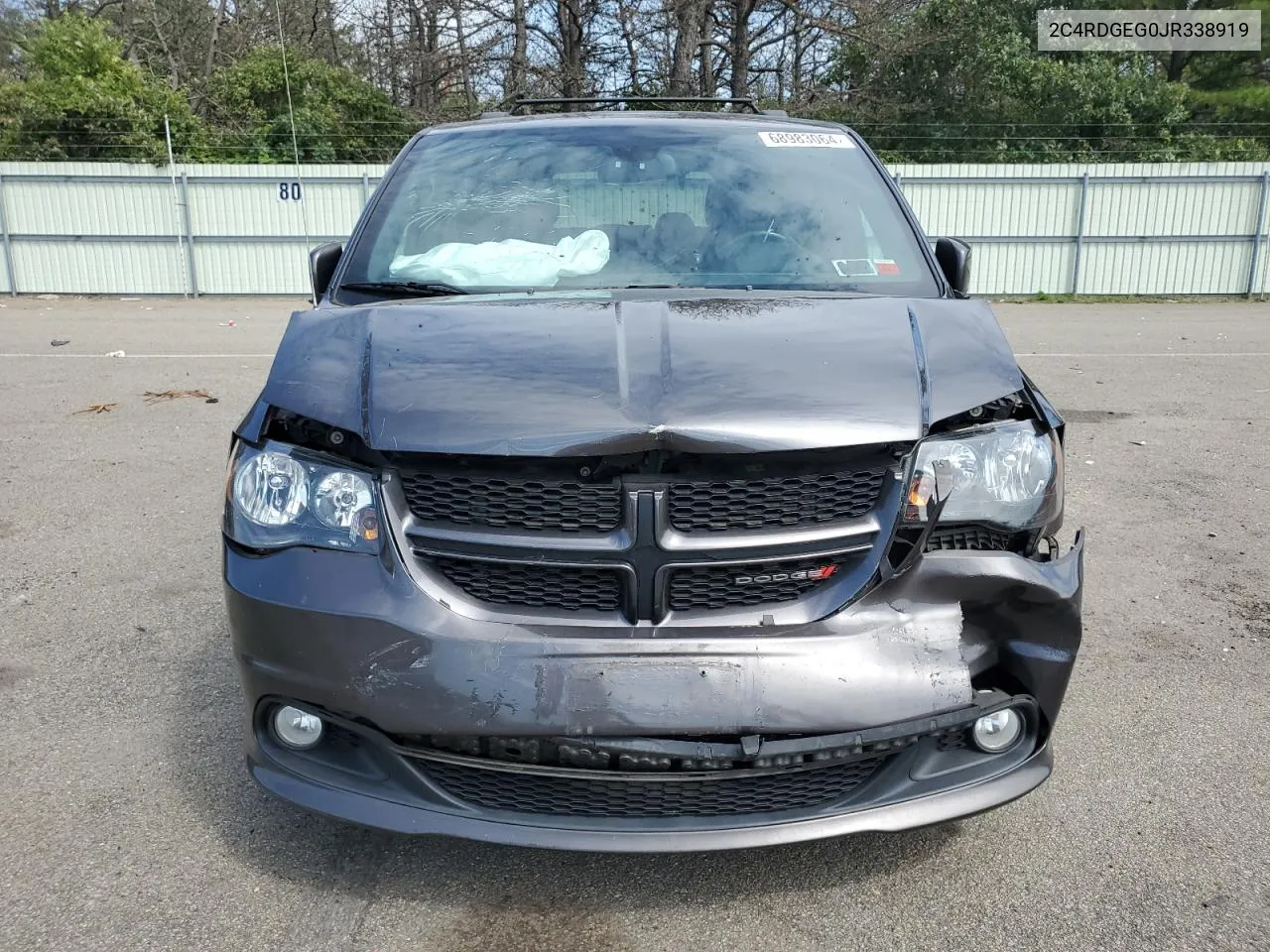 2C4RDGEG0JR338919 2018 Dodge Grand Caravan Gt