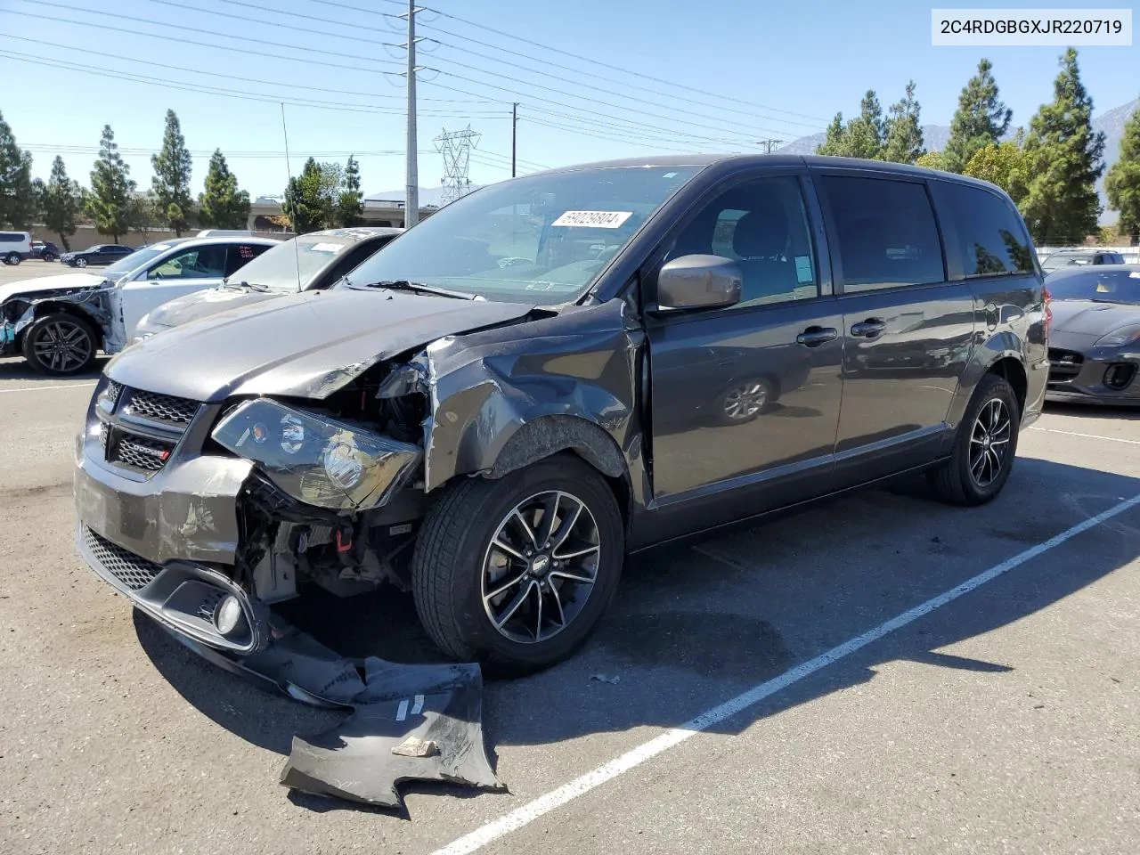 2018 Dodge Grand Caravan Se VIN: 2C4RDGBGXJR220719 Lot: 69029804