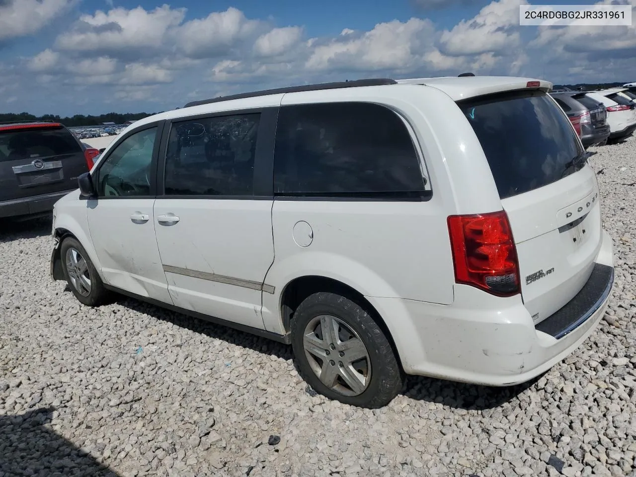 2018 Dodge Grand Caravan Se VIN: 2C4RDGBG2JR331961 Lot: 69334584