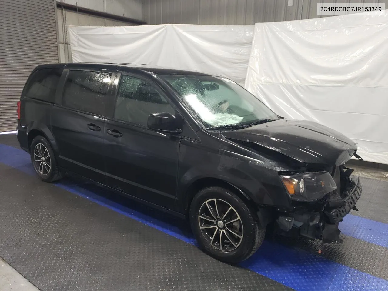 2C4RDGBG7JR153349 2018 Dodge Grand Caravan Se