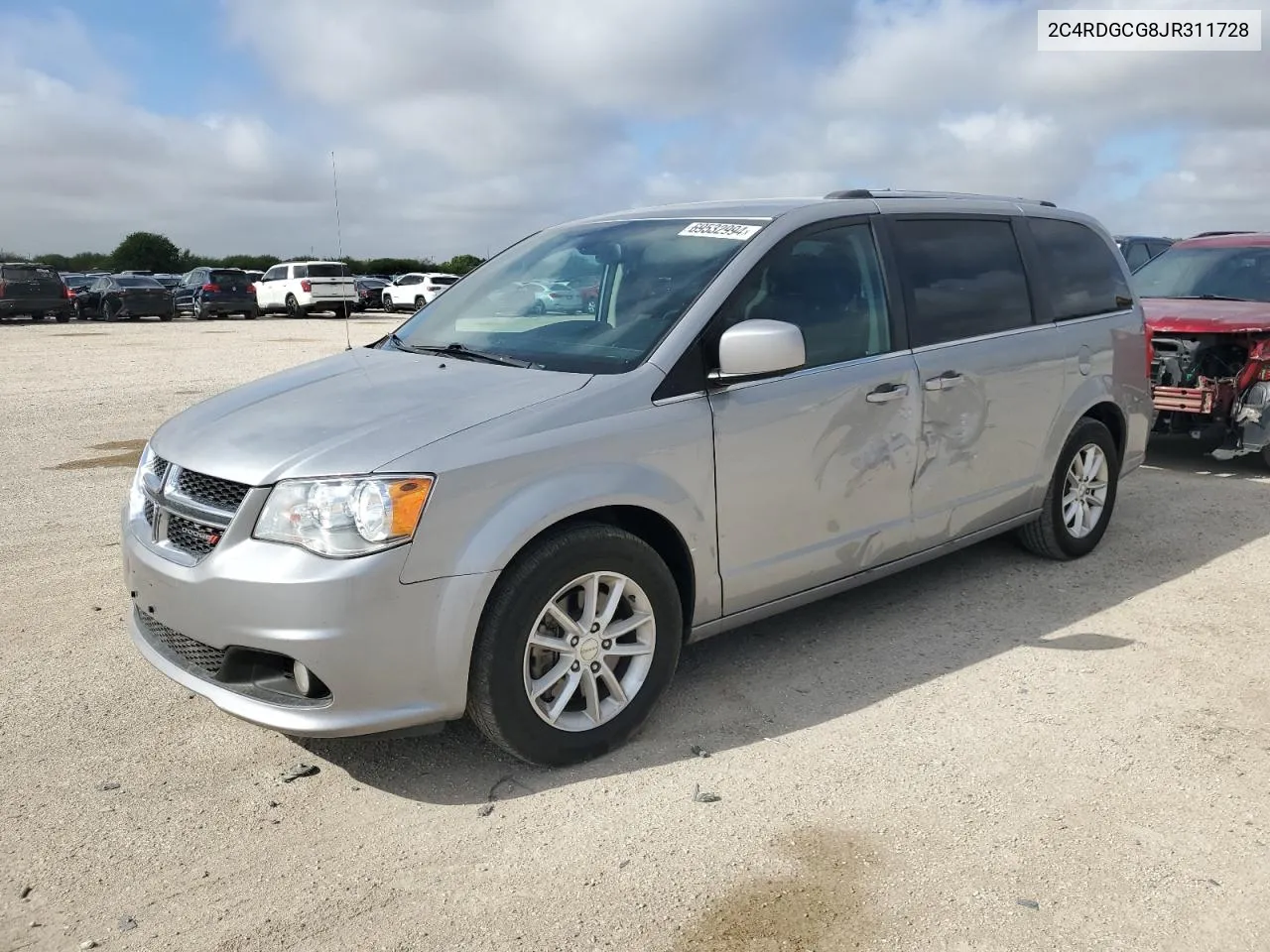 2C4RDGCG8JR311728 2018 Dodge Grand Caravan Sxt